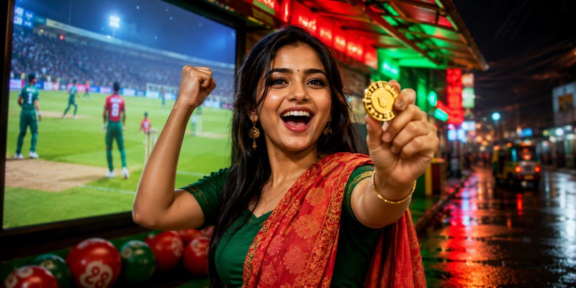রংপুরের ক্রিকেট বেটিং দৃশ্য, লাল-সবুজ থিম